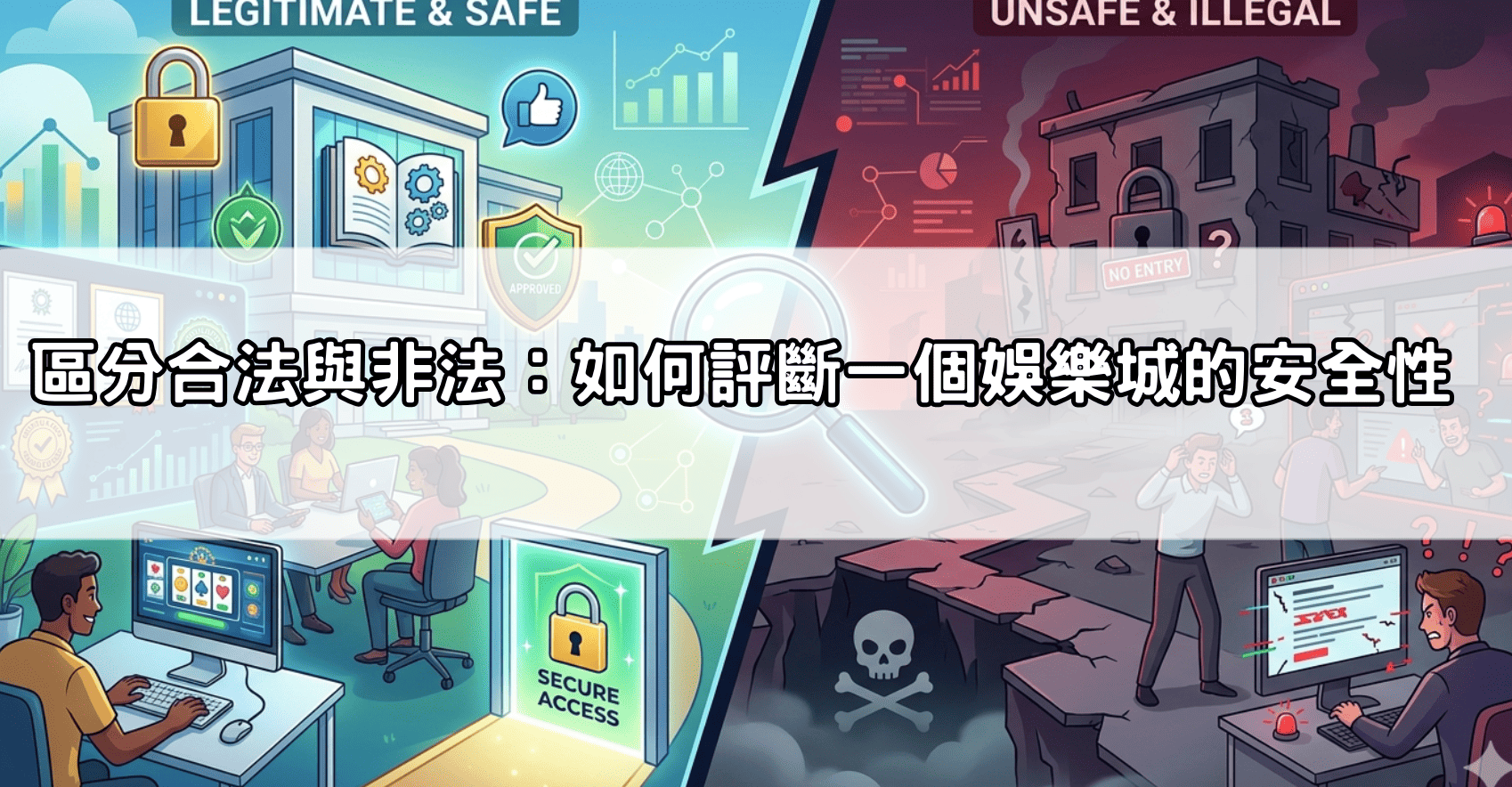 區分合法與非法：如何評斷一個娛樂城的安全性