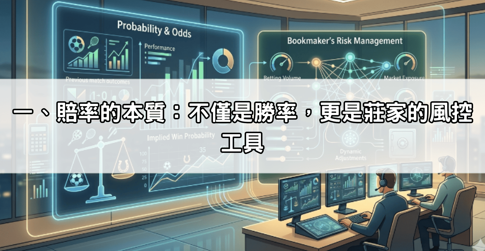 一、賠率的本質:不僅是勝率,更是莊家的風控工具